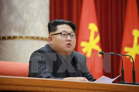 Nhà lãnh đạo Triều Tiên Kim Jong-Un.